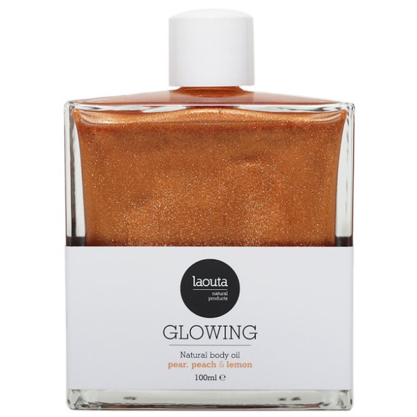 LAOUTA GLOWING BODY OIL PEACH AND LEMON