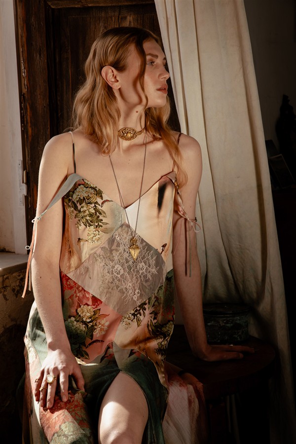 NIDODILEDA AIRY DRESS PRINTED