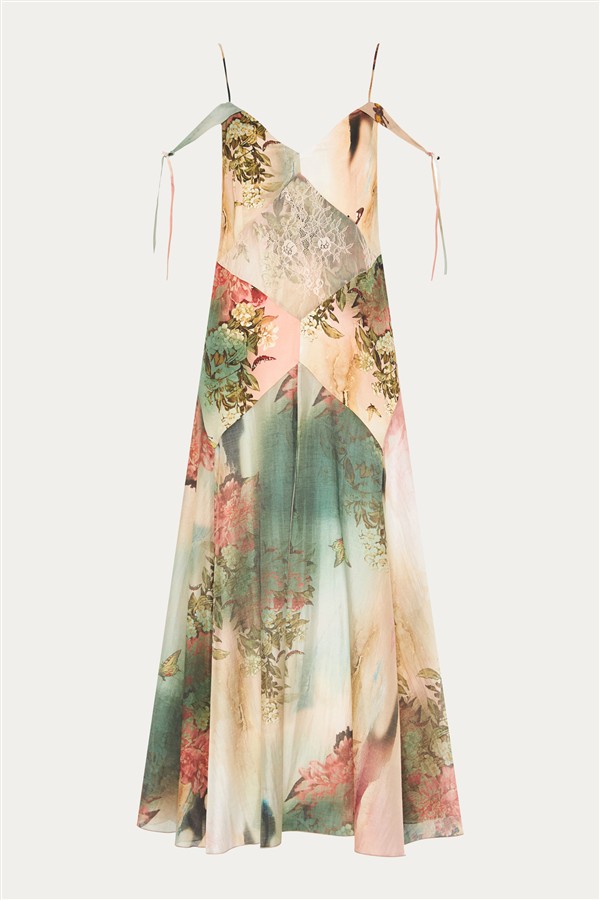NIDODILEDA AIRY DRESS PRINTED