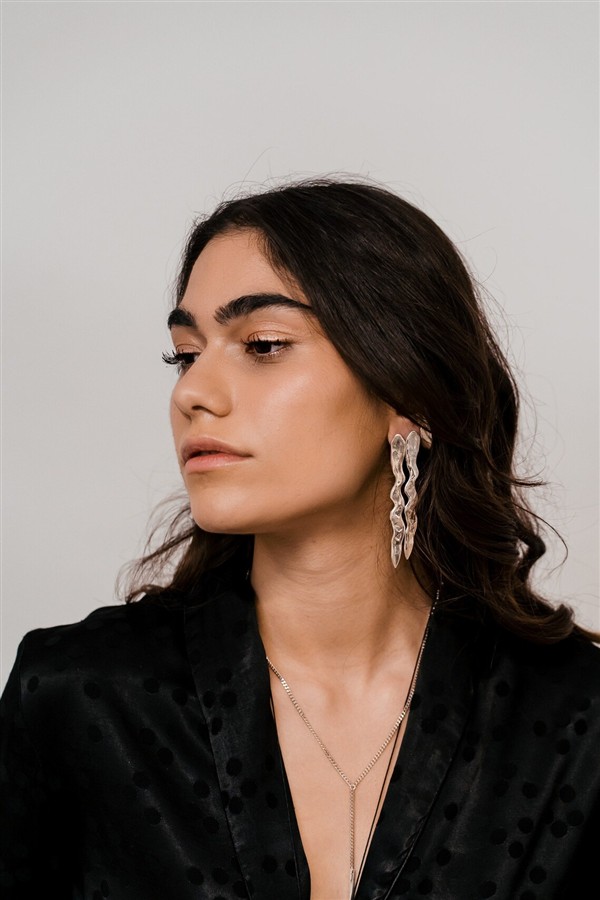 AMORPHO SNAKE EARRINGS E008