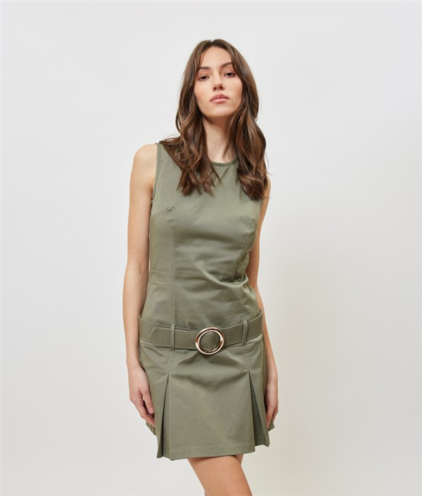 SUNSETGO ARINA DRESS KHAKI