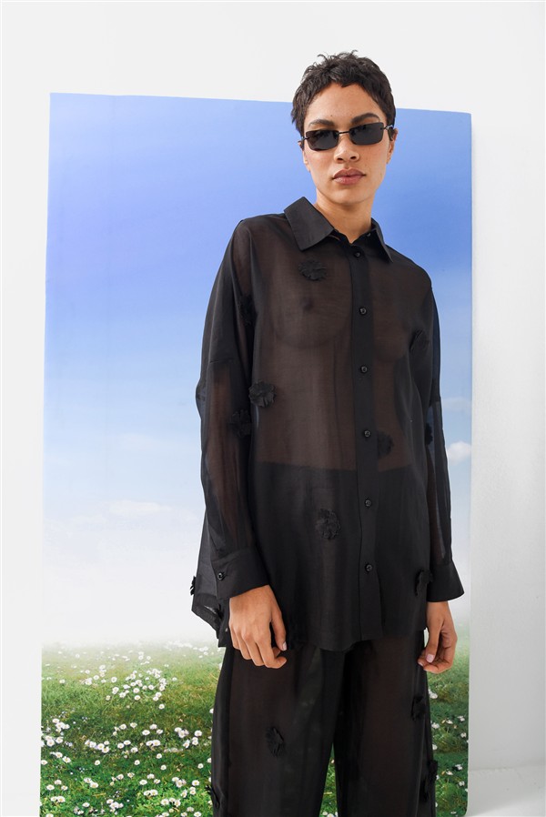 ARPYES AUGUST SHIRT BLACK