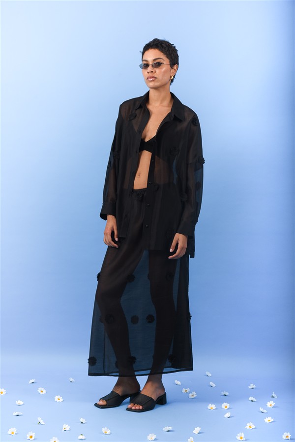 ARPYES AUGUST SKIRT BLACK