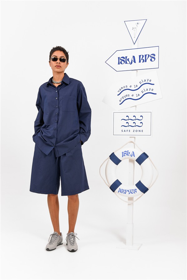 ARPYES AZUL SHIRT BLUE