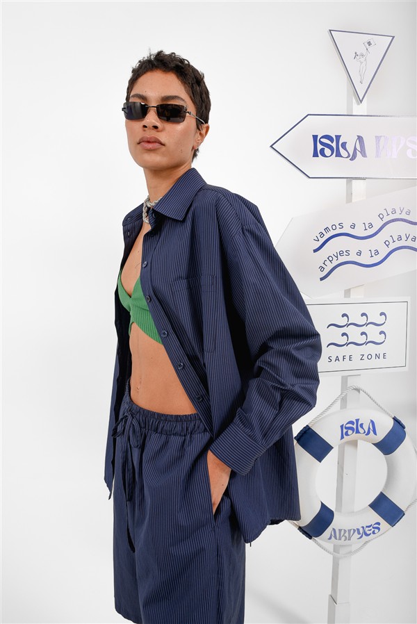ARPYES AZUL SHIRT BLUE