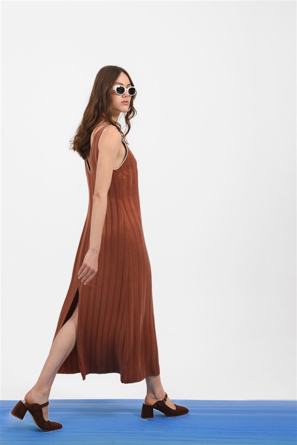 ARPYES CAYO DRESS TERRACOTA