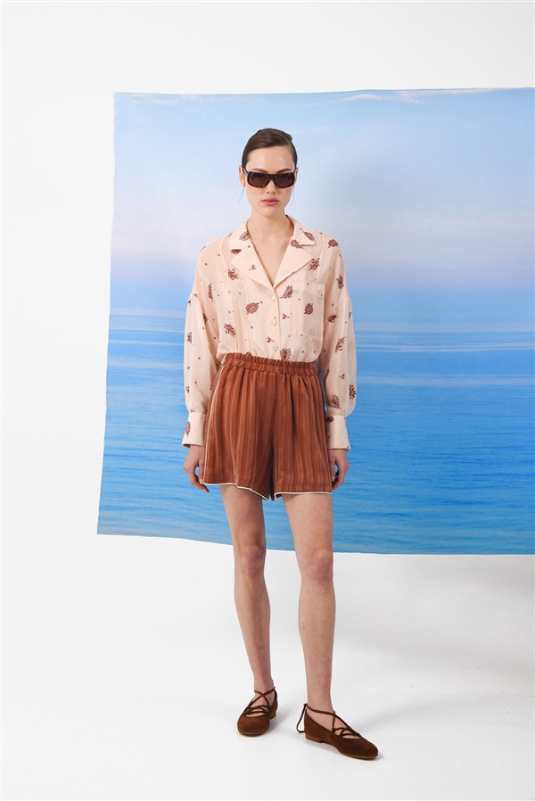 ARPYES CAYO SHORTS TERRACOTA