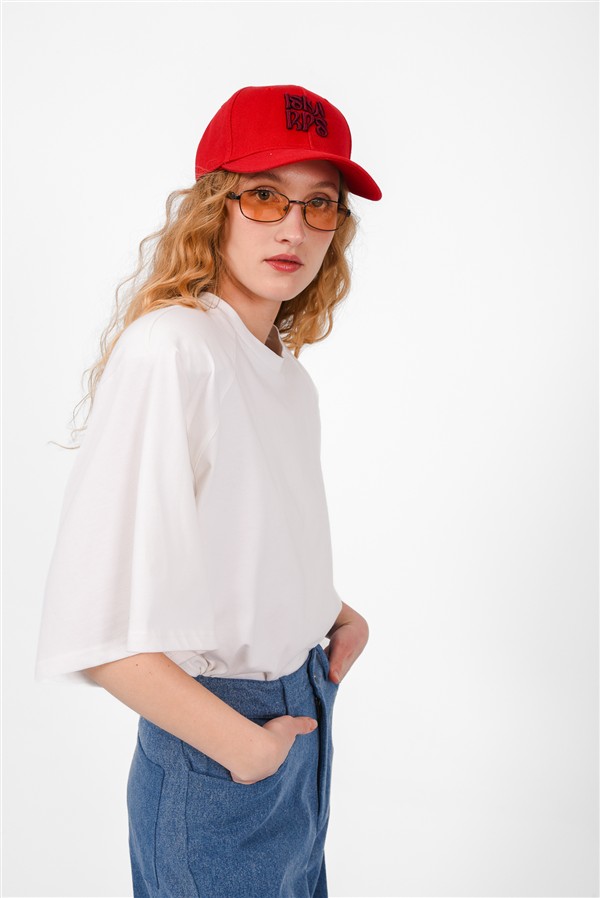 ARPYES CHECK IN T-SHIRT WHITE