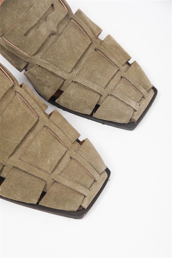 ARPYES CRAB MULES KHAKI