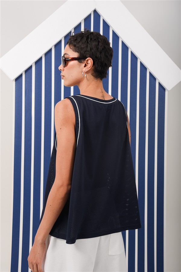 ARPYES FIELD BASKET TOP BLUE