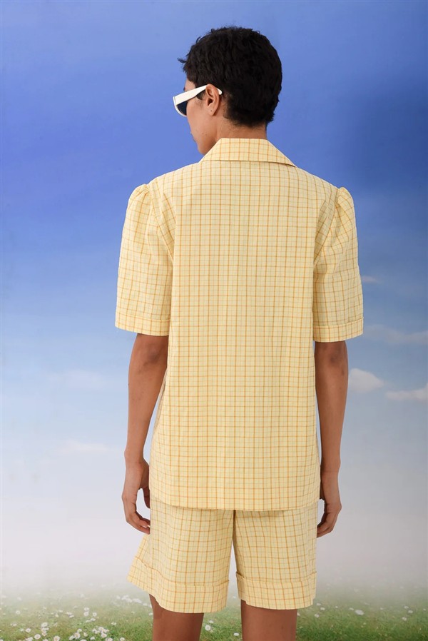 ARPYES HEATWAVE SHIRT YELLOW