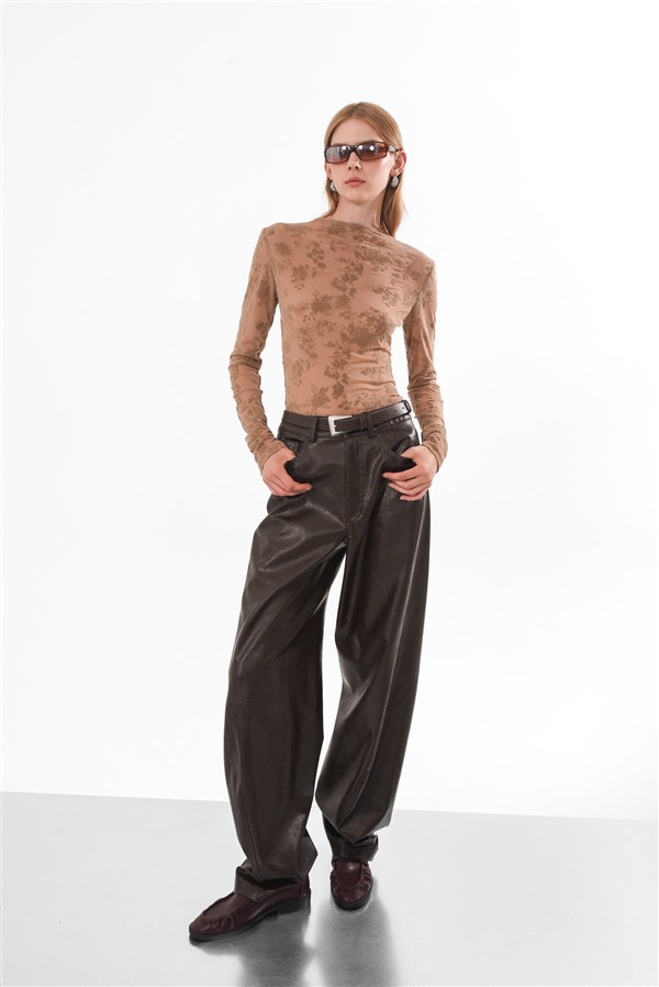 ARPYES HEBI PANTS BROWN