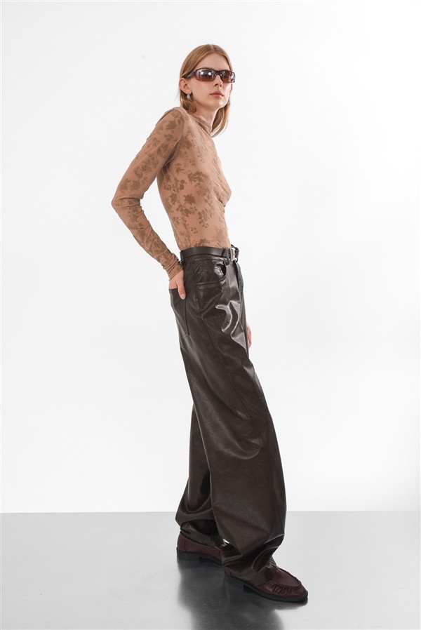 ARPYES HEBI PANTS BROWN