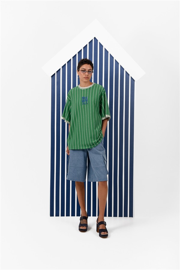 ARPYES ISLA T-SHIRT GREEN