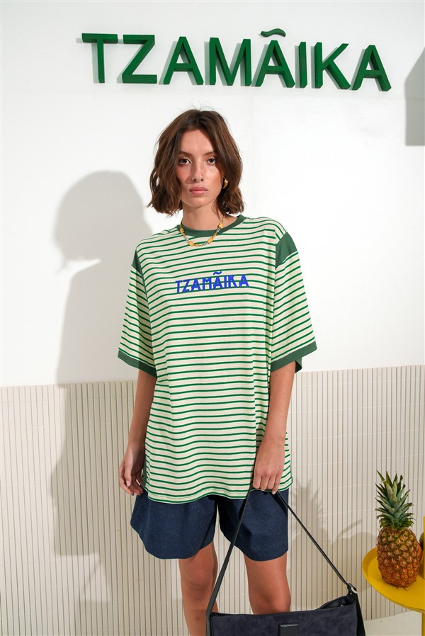 ARPYES JAMAICA T SHIRT GREEN