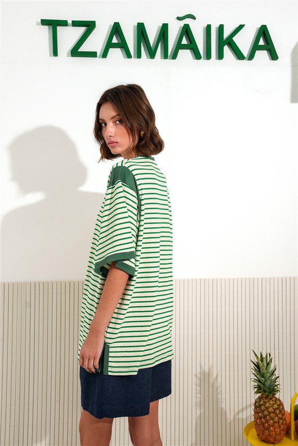 ARPYES JAMAICA T SHIRT GREEN