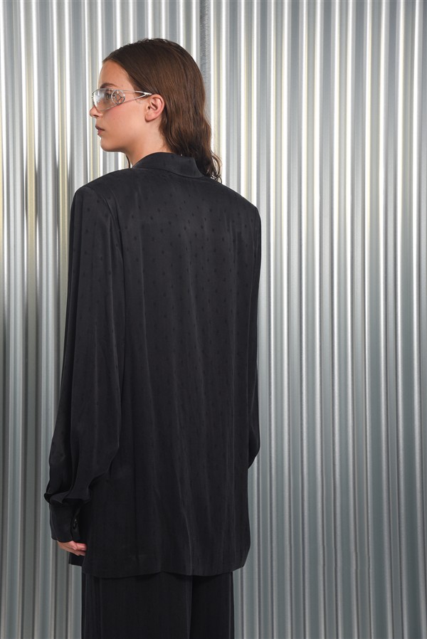 ARPYES KOI BLAZER BLACK