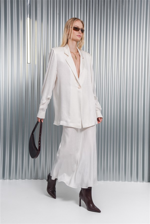 ARPYES KOI SKIRT WHITE