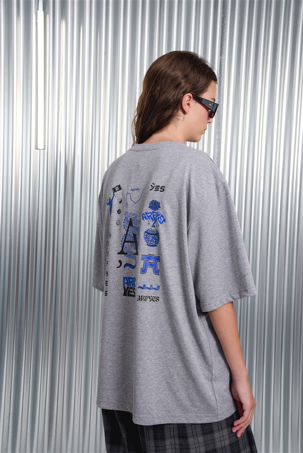 ARPYES LUCKY T-SHIRT GREY