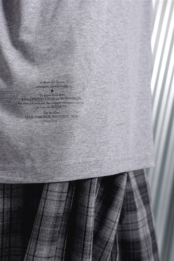 ARPYES LUCKY T-SHIRT GREY