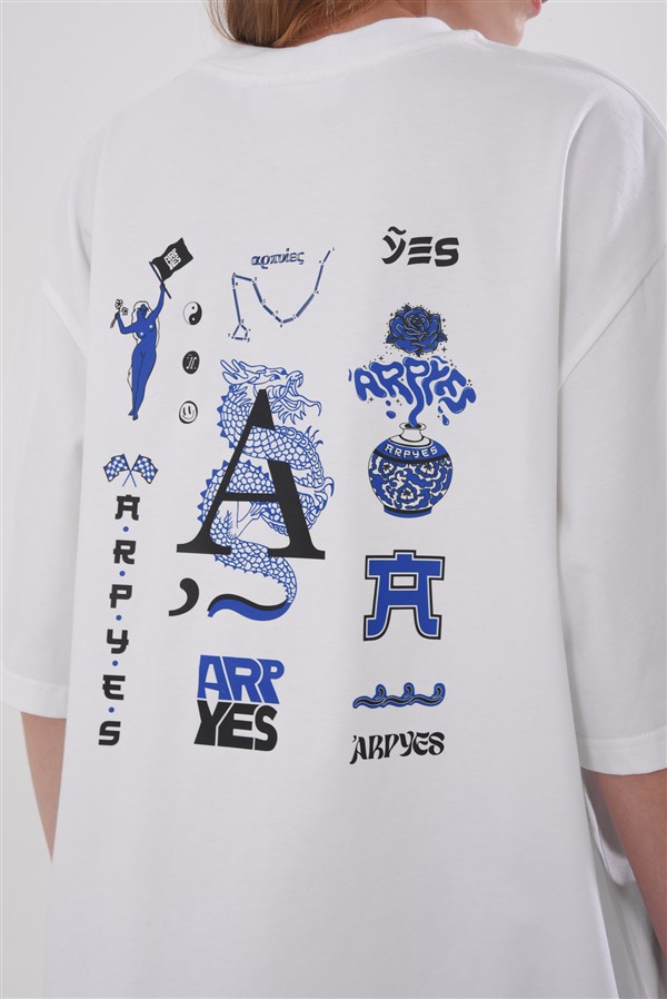 ARPYES LUCKY T-SHIRT WHITE