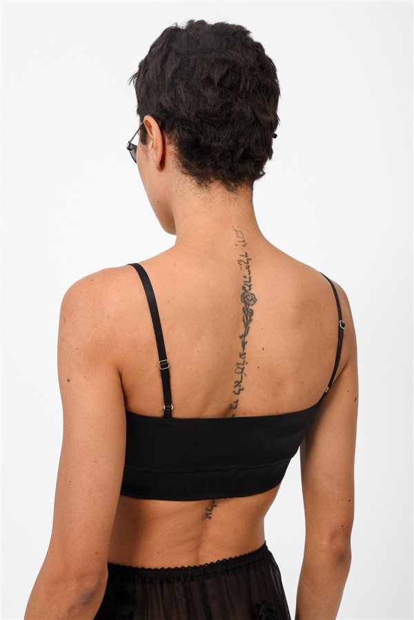 ARPYES MELLOW BRA BLACK