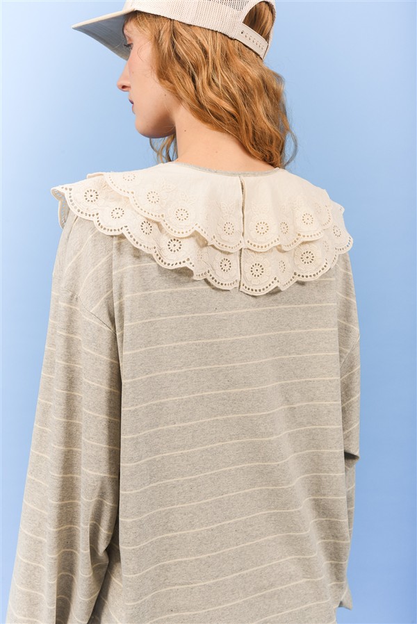 ARPYES MELODY BLOUSE GREY