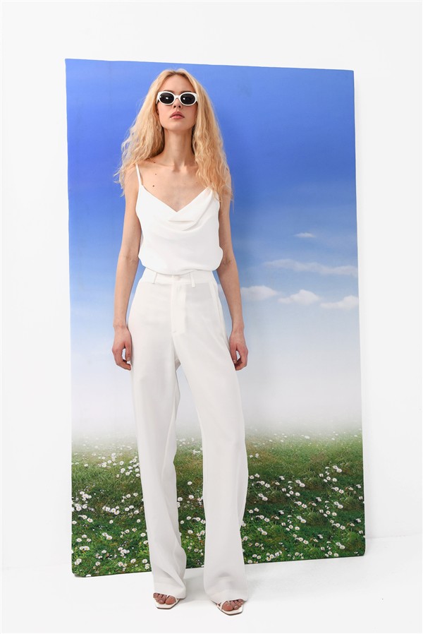 ARPYES MELTEMI PANTS WHITE