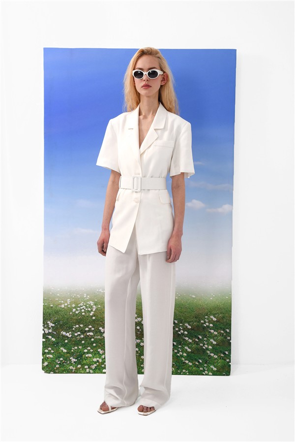 ARPYES MELTEMI PANTS WHITE