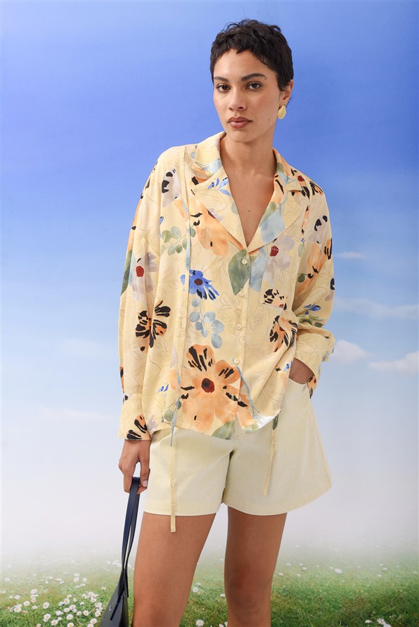 ARPYES PARAISO SHIRT YELLOW