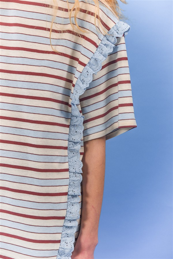 ARPYES PINA COLADA T-SHIRT LIGHT BLUE