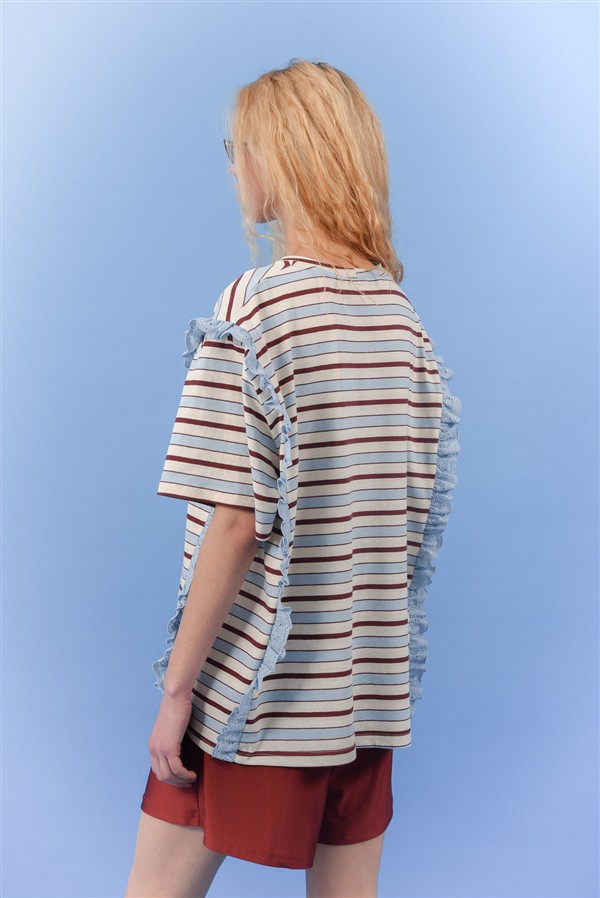 ARPYES PINA COLADA T-SHIRT LIGHT BLUE