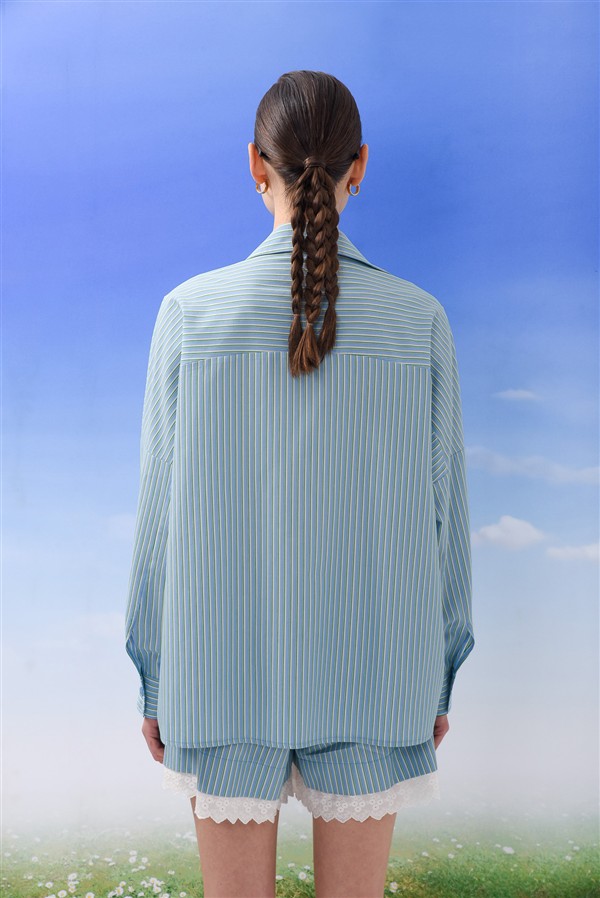 ARPYES PLAYA SHIRT BLUE