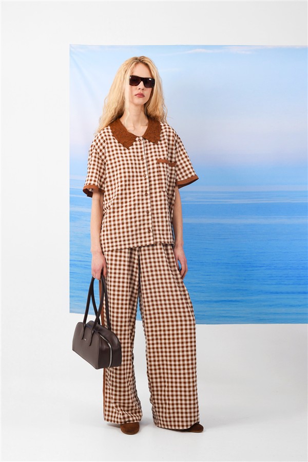ARPYES REEF PANTS BROWN