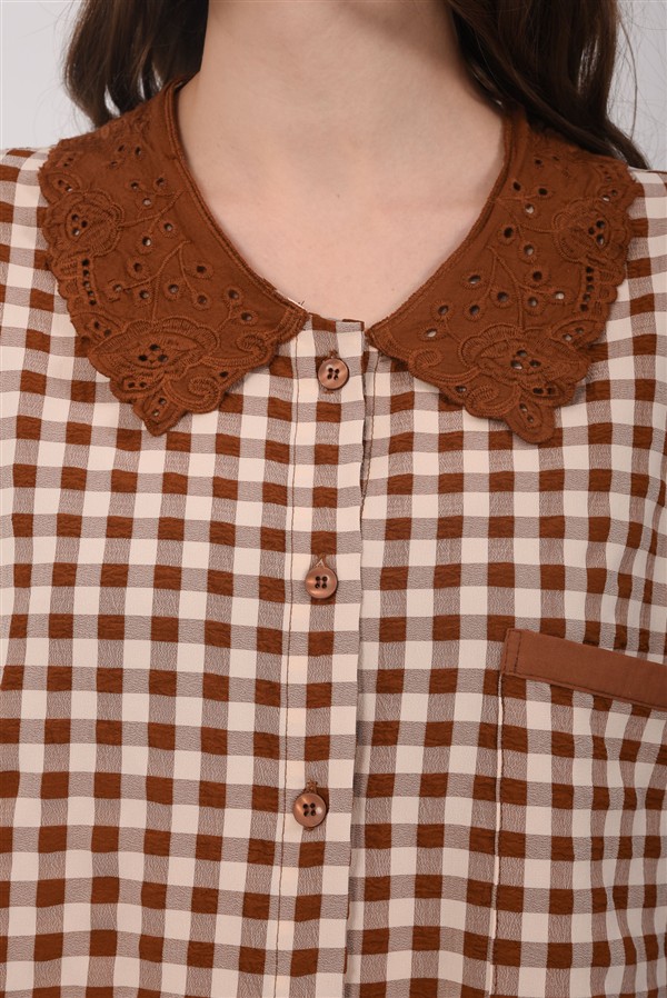 ARPYES REEF SHIRT BROWN