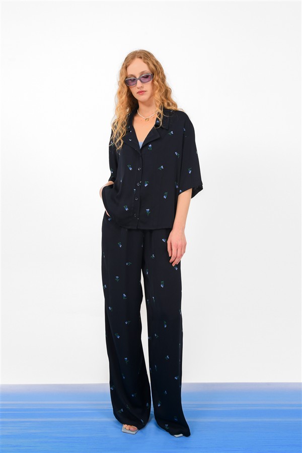 ARPYES RIVIERA SHIRT BLUE