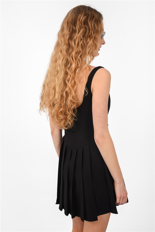ARPYES RUNAWAY DRESS BLACK