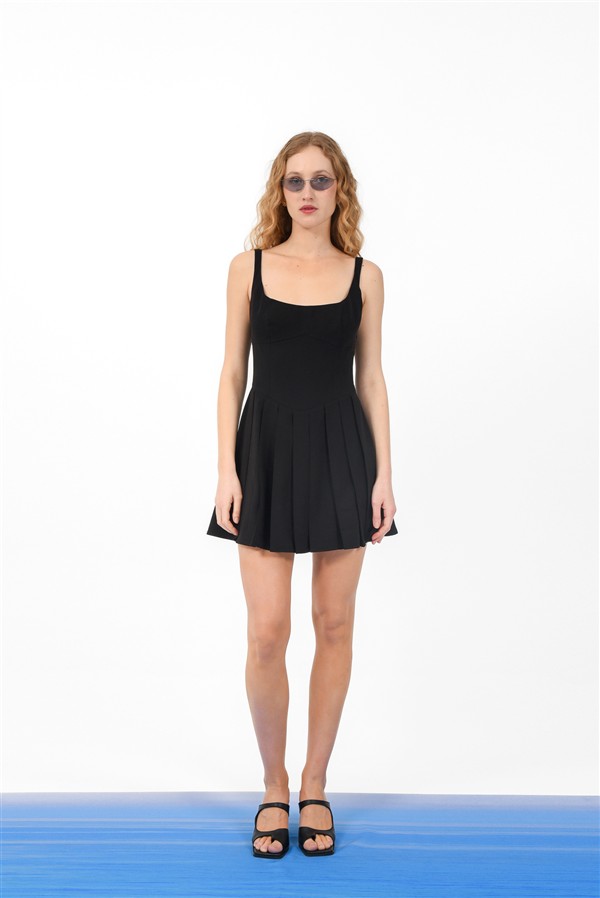 ARPYES RUNAWAY DRESS BLACK
