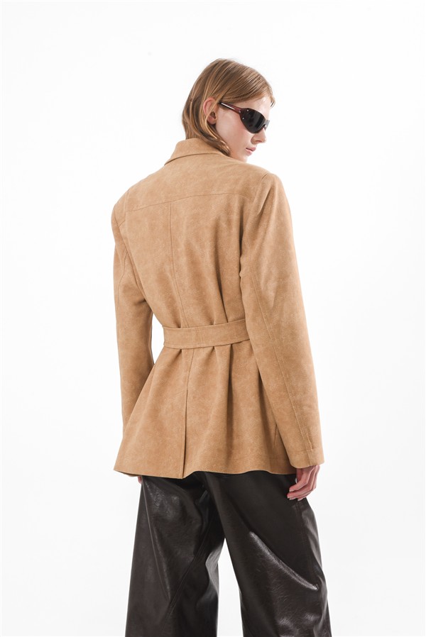 ARPYES SHUN BLAZER BEIGE