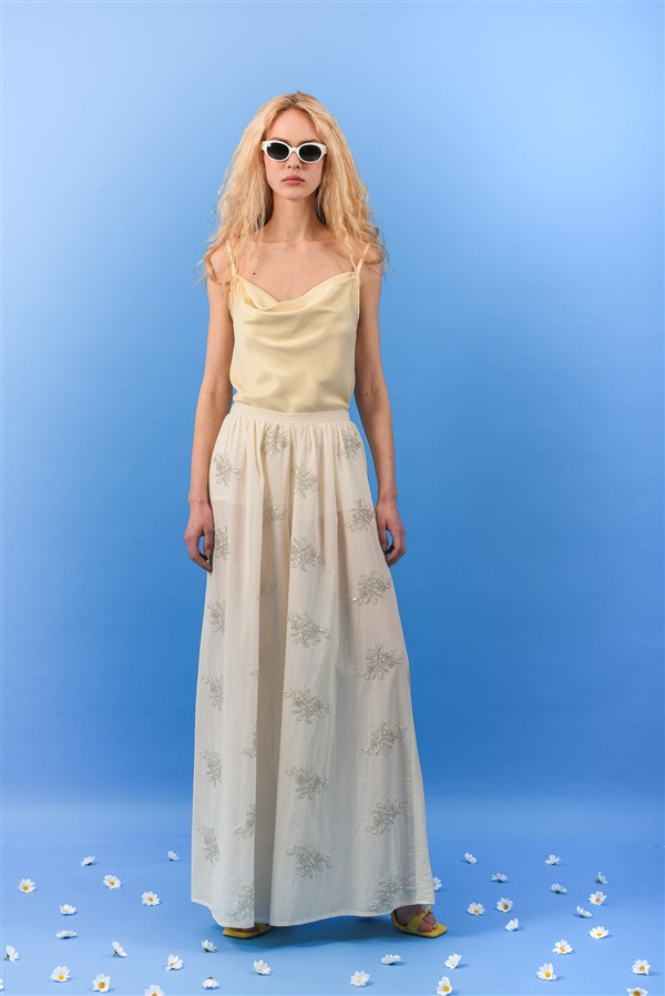 ARPYES SOLEIL PANTS WHITE