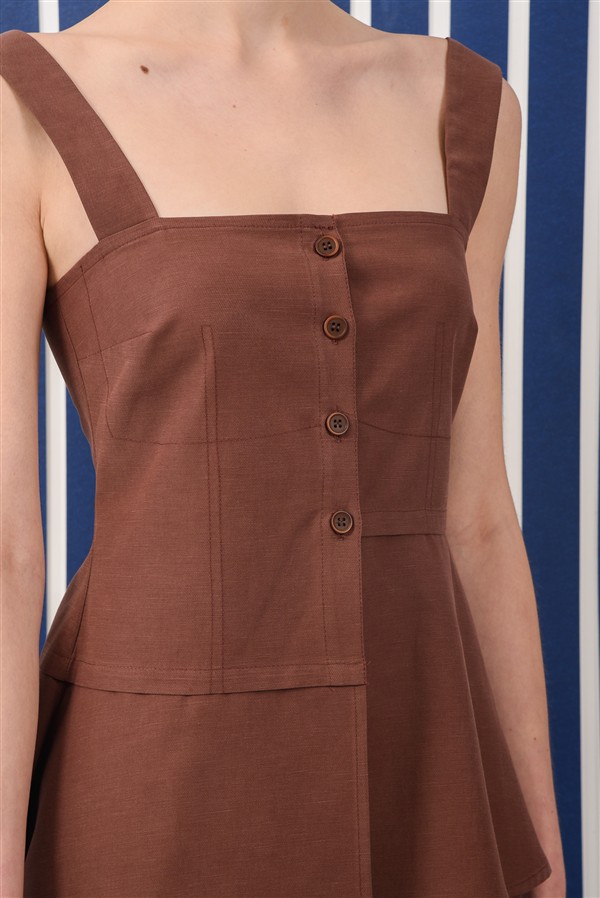 ARPYES SORA TOP BROWN