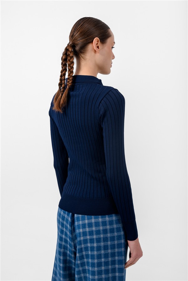 ARPYES STARFRUIT POLO BLUE