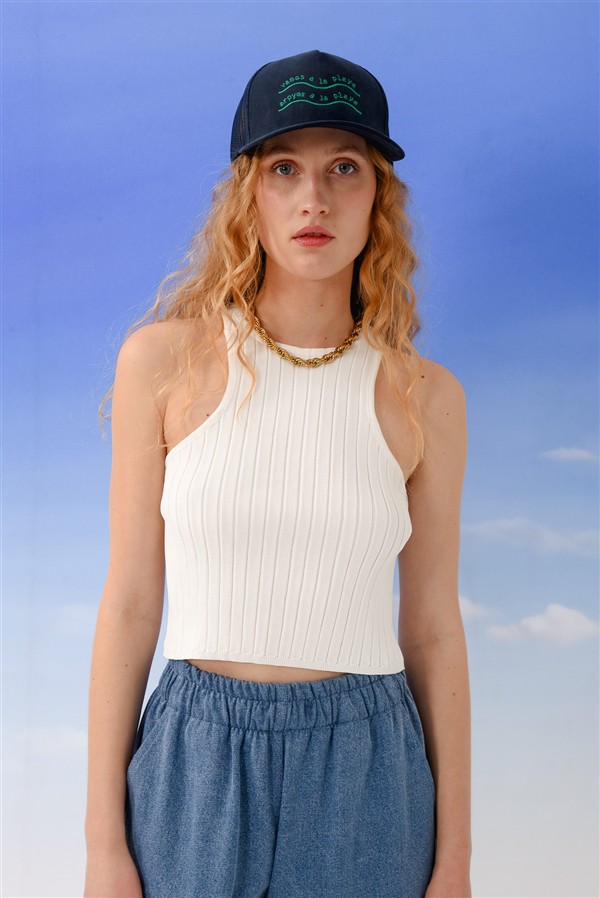 ARPYES STARFRUIT TANK TOP WHITE