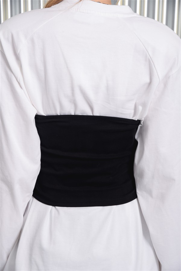 ARPYES SUZAKU TOP BLACK