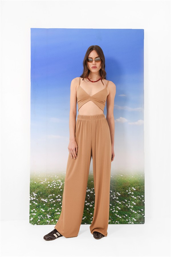 ARPYES TANNED PANTS CAMEL