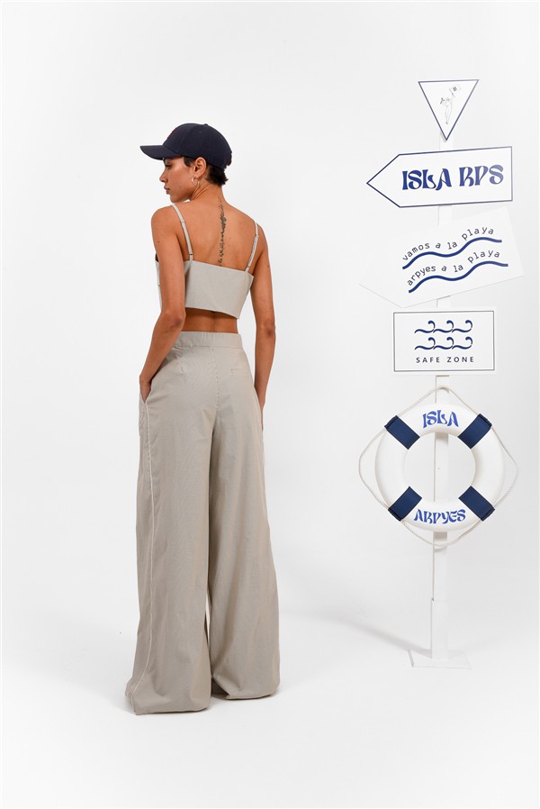ARPYES WAVE PANTS KHAKI
