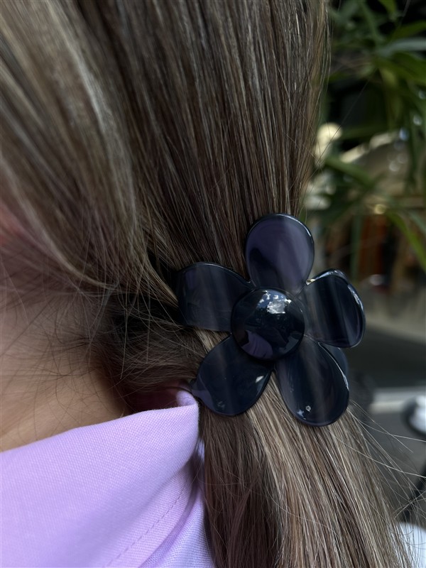 ALL ABOUT ME BIG FLOWER BLACK