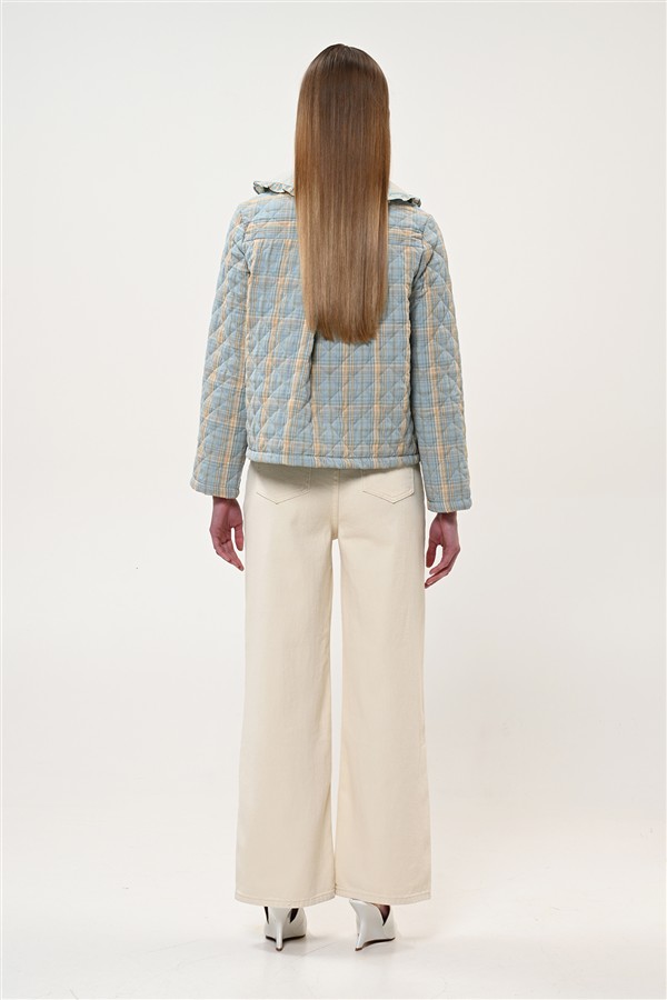 BOOM 001 CAPITONE JACKET CHECK MINT