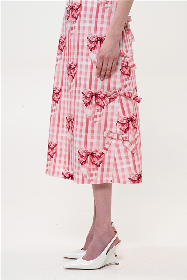 BOOM 006 SKIRT BOW PINK