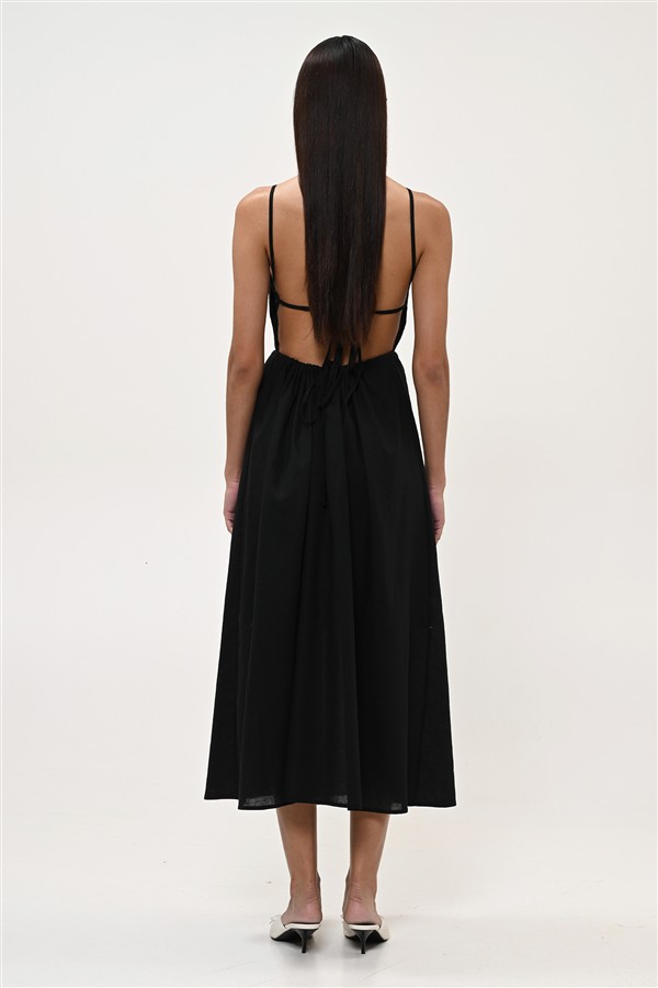 BOOM 007 DRESS BLACK